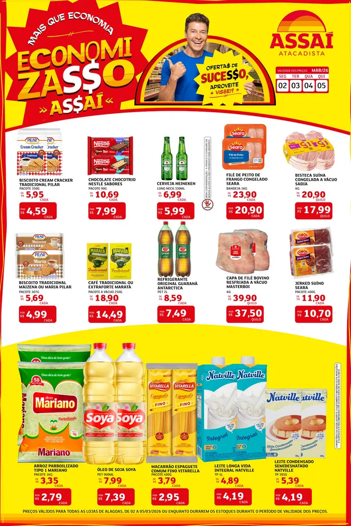 Encarte de Assaí Atacadista 2 de março até 5 de março 2026 - Pagina 1