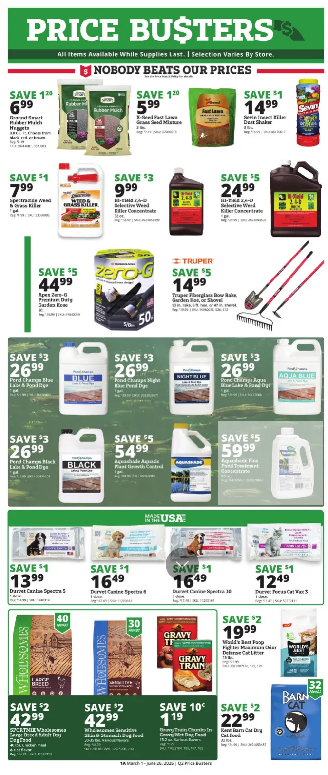 Weekly ad Rural King Sales from March 1 to June 26 2026 - Page 1