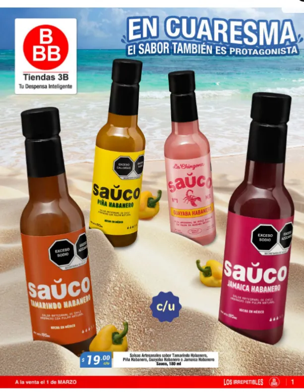 Catálogo de Ofertas Tiendas Tres B 1 de marzo al 31 de marzo 2026 - Pagina 1