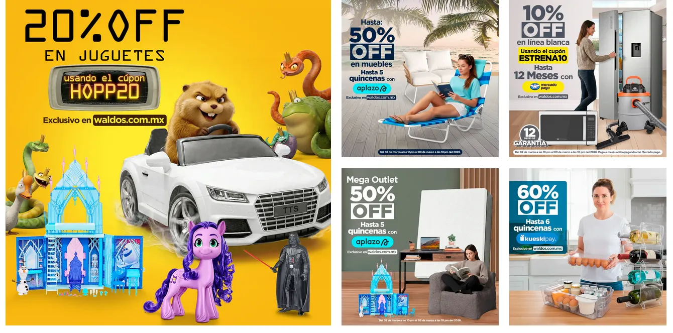 Catálogo de Waldo's catálogos y ofertas 3 de marzo al 6 de marzo 2026 - Pagina 1