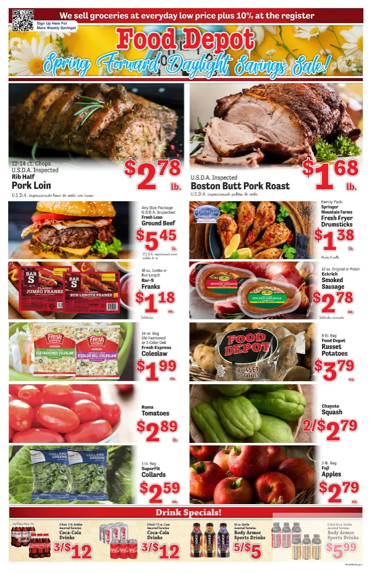 Weekly ad Food Depot Sales from March 2 to March 8 2026 - Page 