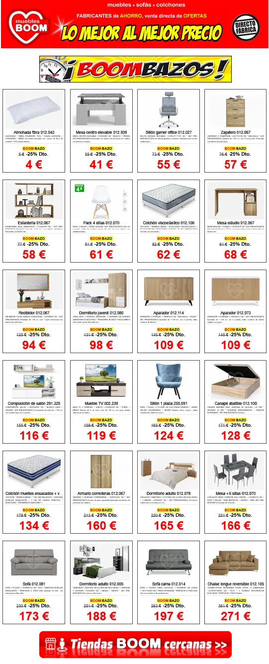 Catálogo de Muebles BOOM 3 de marzo al 8 de marzo 2026 - Página 1