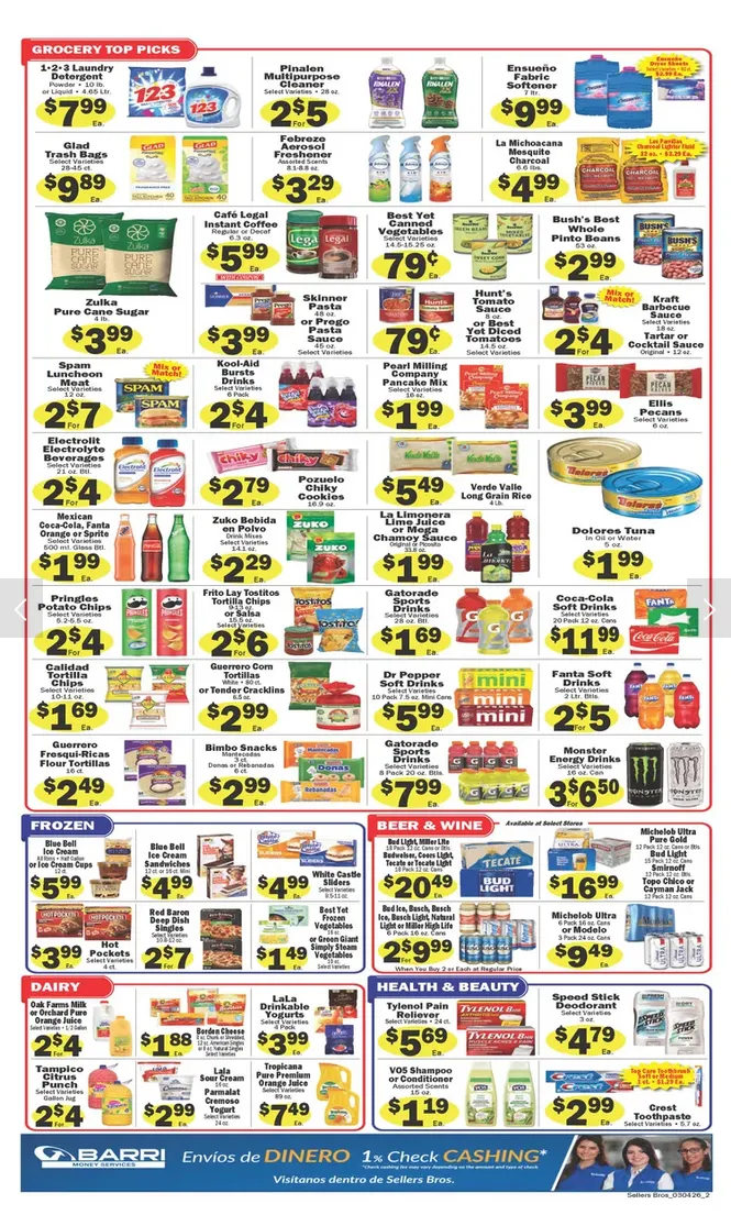Weekly ad  Sellers Bros Sales from March 4 to March 10 2026 - Page 2