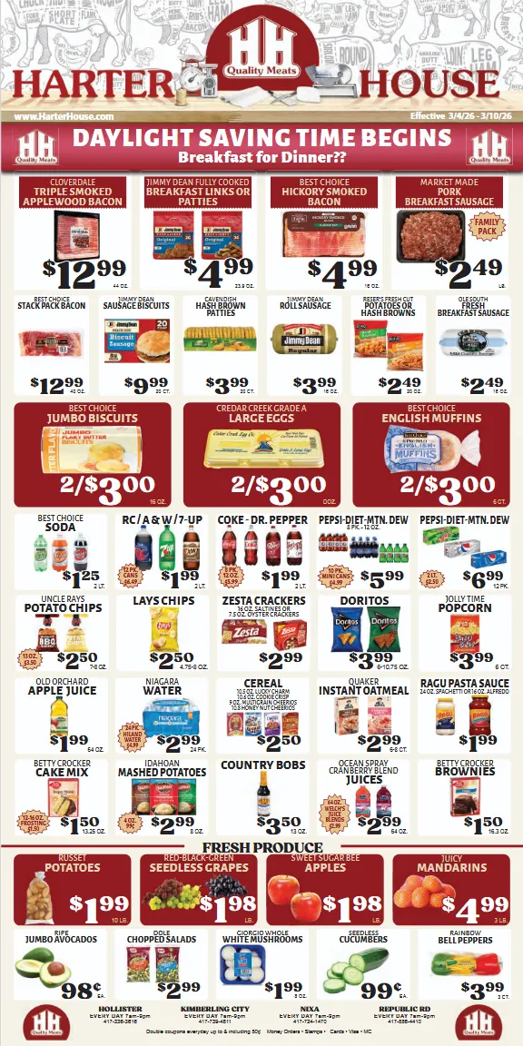 Weekly ad  Harter House Sales from March 4 to March 10 2026 - Page 1