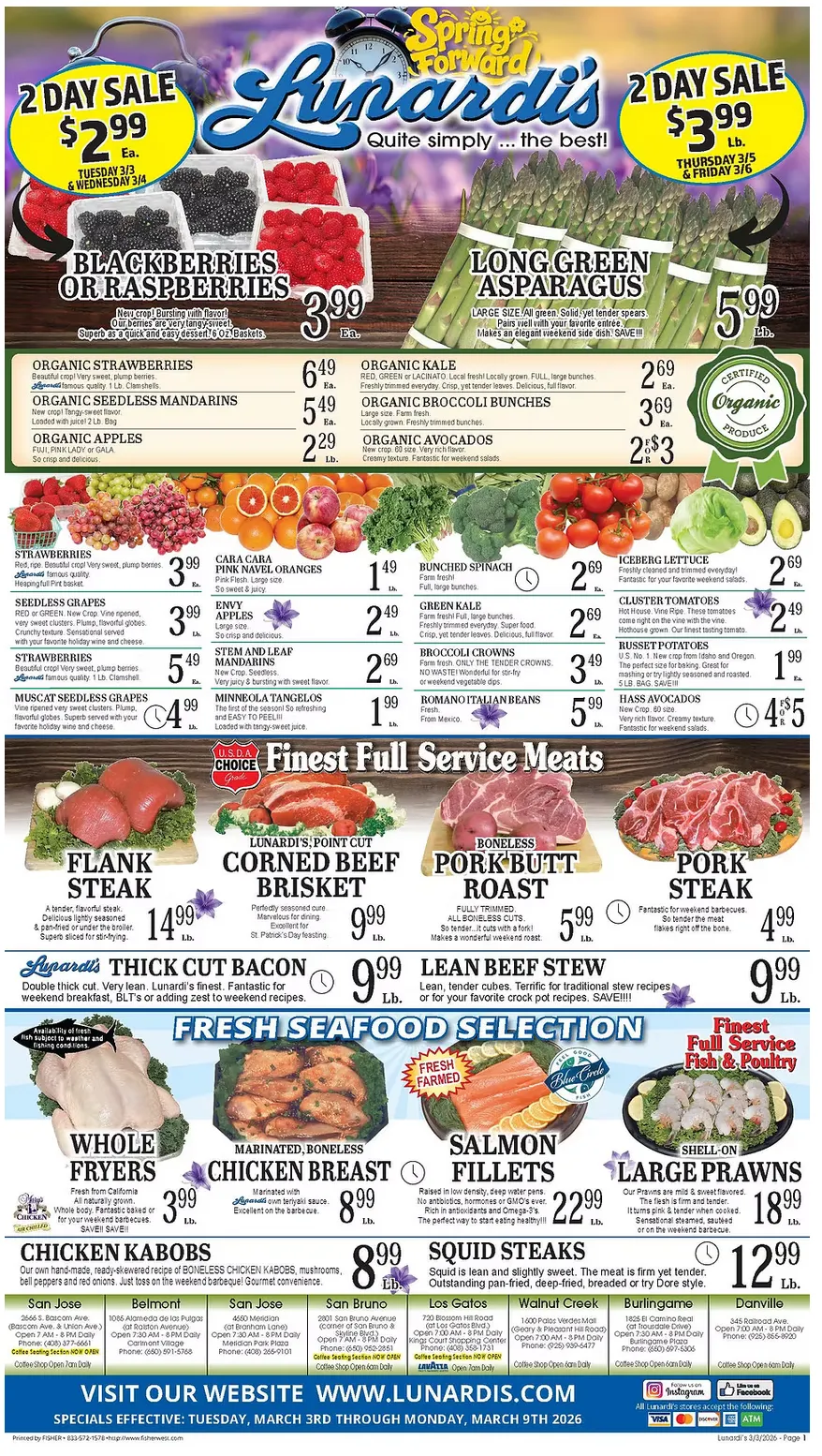 Weekly ad  Lunardi's Sales from March 3 to March 9 2026 - Page 1