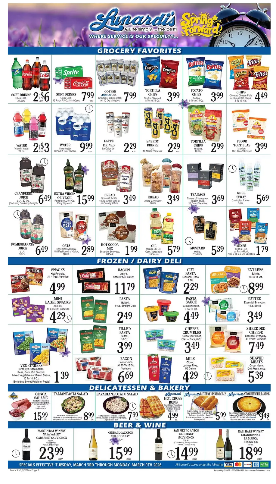 Weekly ad Lunardi's Sales from March 3 to March 9 2026 - Page 2
