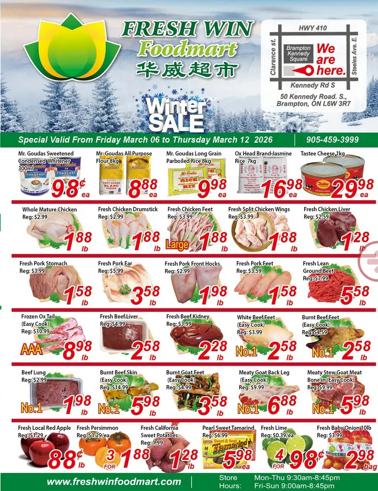 Fresh Win Foodmart Sales from March 6 to March 12 2026 - flyer page 
