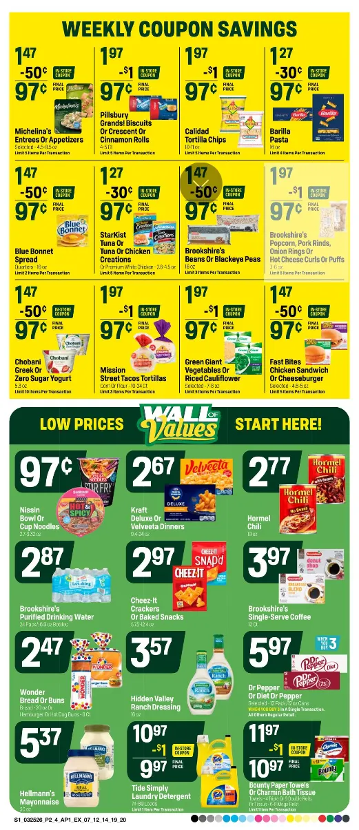 Weekly promotion Super 1 Foods Sales spanning from March 25 to March 31 2026 - Page 2 for Catalogue 365