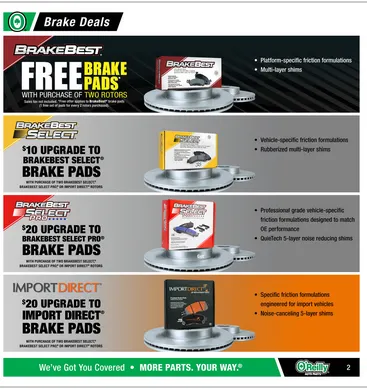 Weekly ad O'Reilly Auto Parts Sales from March 25 to March 28 2026 - Page 2