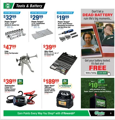 Weekly ad O'Reilly Auto Parts Sales from March 25 to March 28 2026 - Page 4