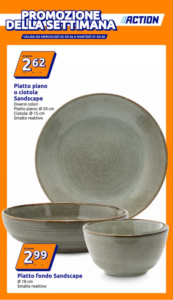 Volantini Action da 25 marzo a 31 marzo di 2026 - Pagina del volantino 1