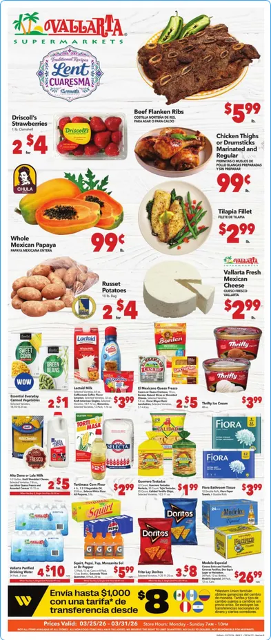 Weekly ad Vallarta Sales from March 25 to March 31 2026 - Page 1