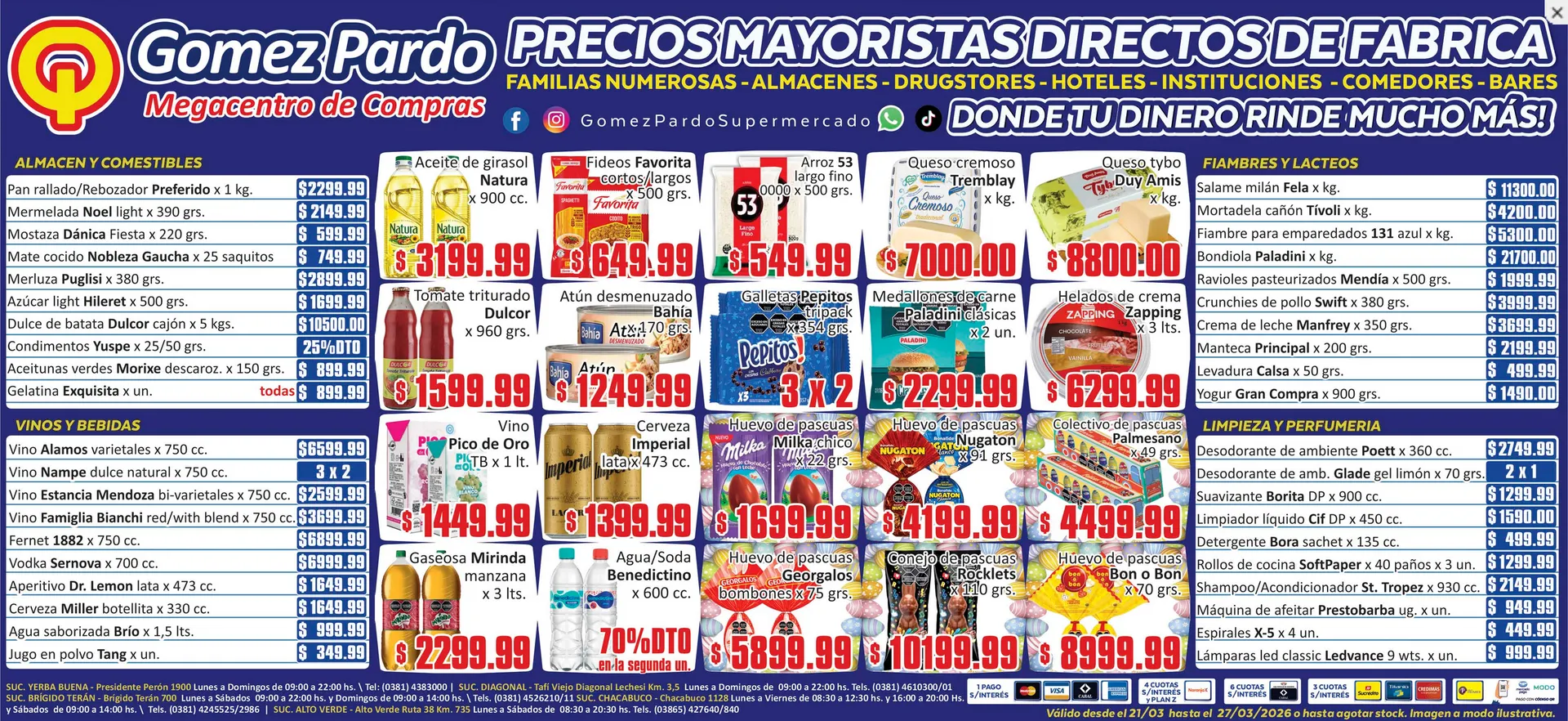 Ofertas de Gomez Pardo Ofertas 21 de marzo al 27 de marzo 2026 - Página 1 del catálogo