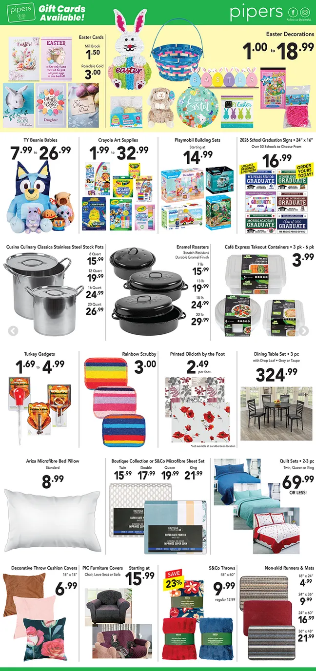 Pipers Sales from March 26 to April 4 2026 - flyer page 4