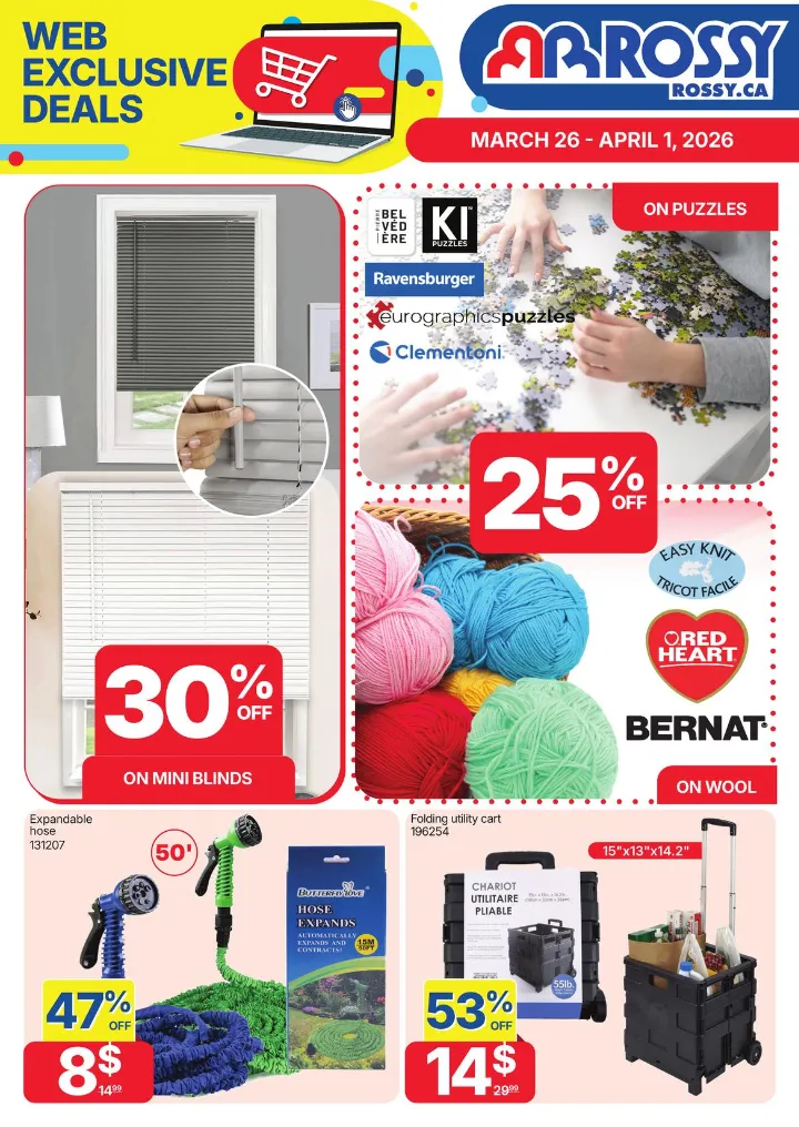 Rossy Sales from March 26 to April 1 2026 - flyer page 1