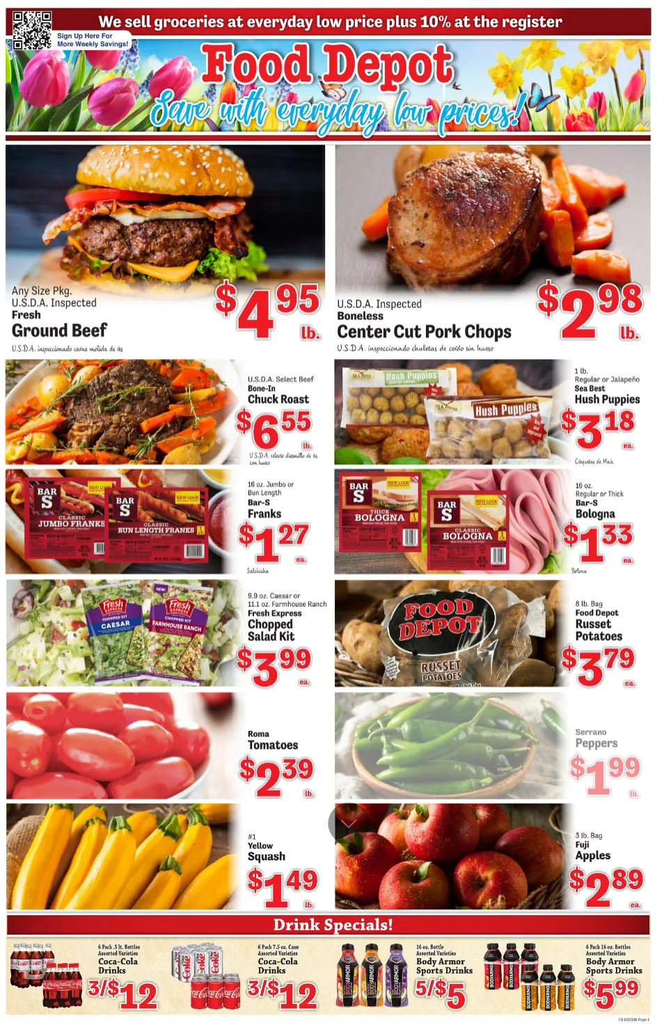 Weekly ad Food Depot Sales from March 23 to March 29 2026 - Page 1
