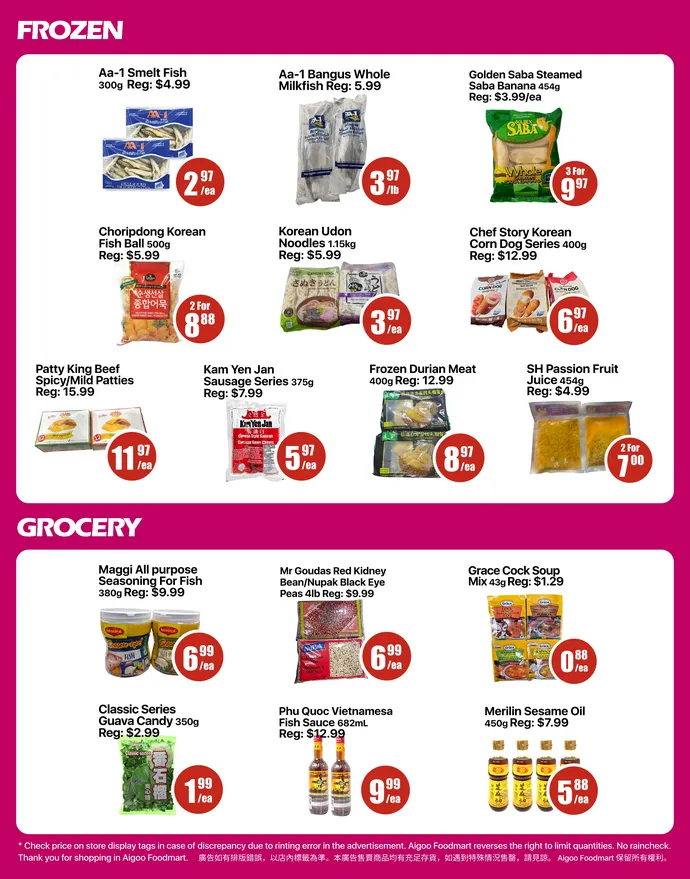 Aigoo Foodmart Sales from March 27 to April 2 2026 - flyer page 2