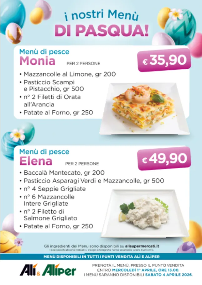 Alì Supermercati Volantino da 12 marzo a 1 aprile di 2026 - Pagina del volantino 1