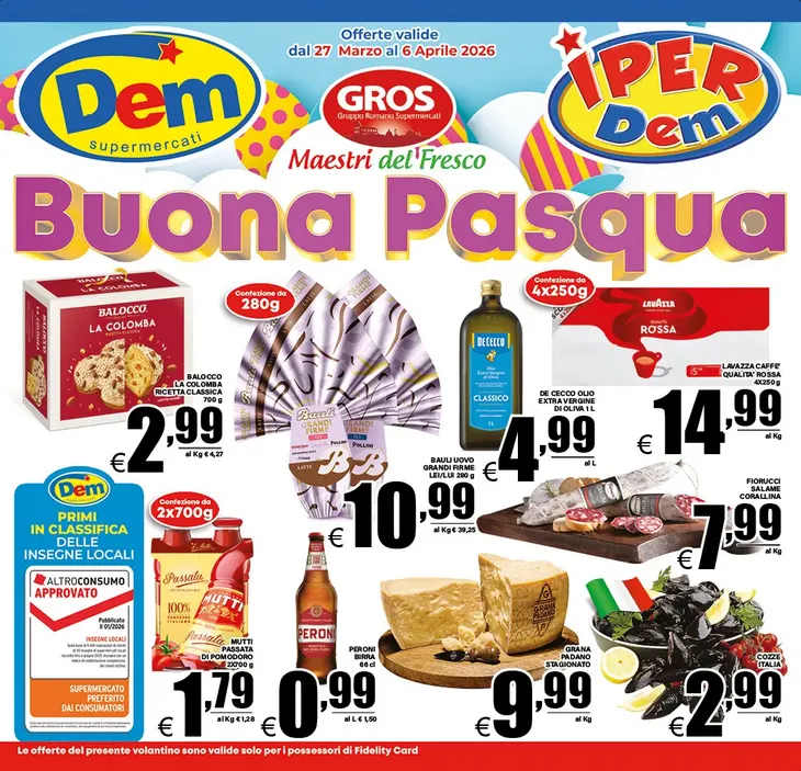 Volantini DEM da 27 marzo a 6 aprile di 2026 - Pagina del volantino