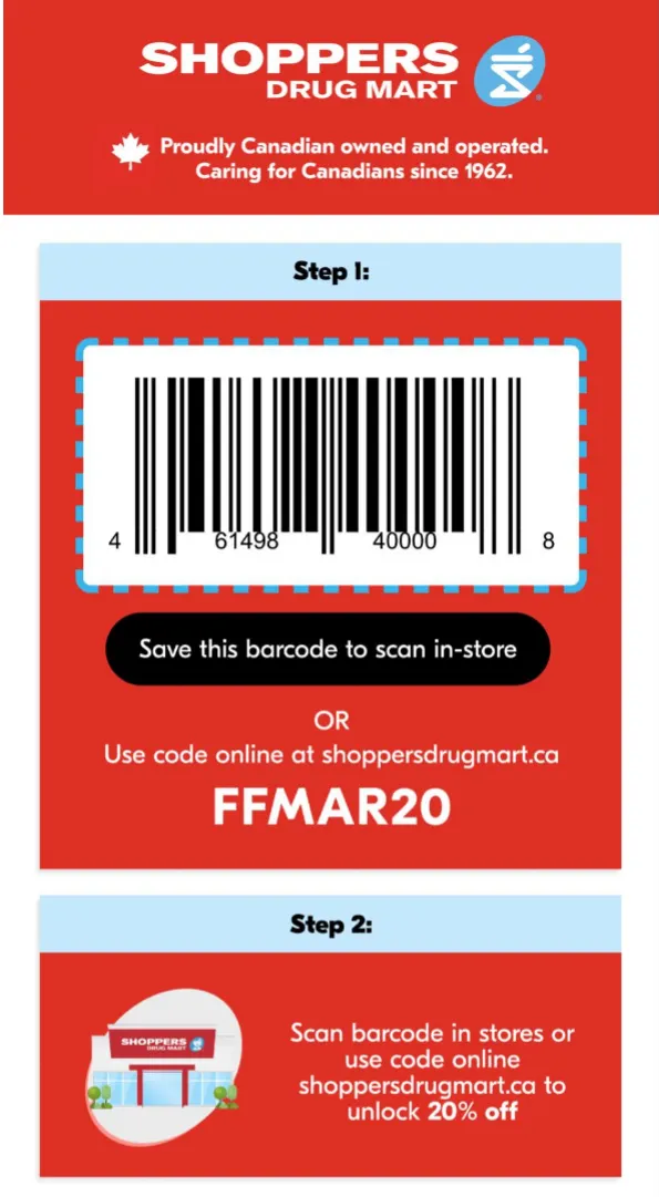 Shoppers Drug Mart Sales from March 31 to April 1 2026 - flyer page 1