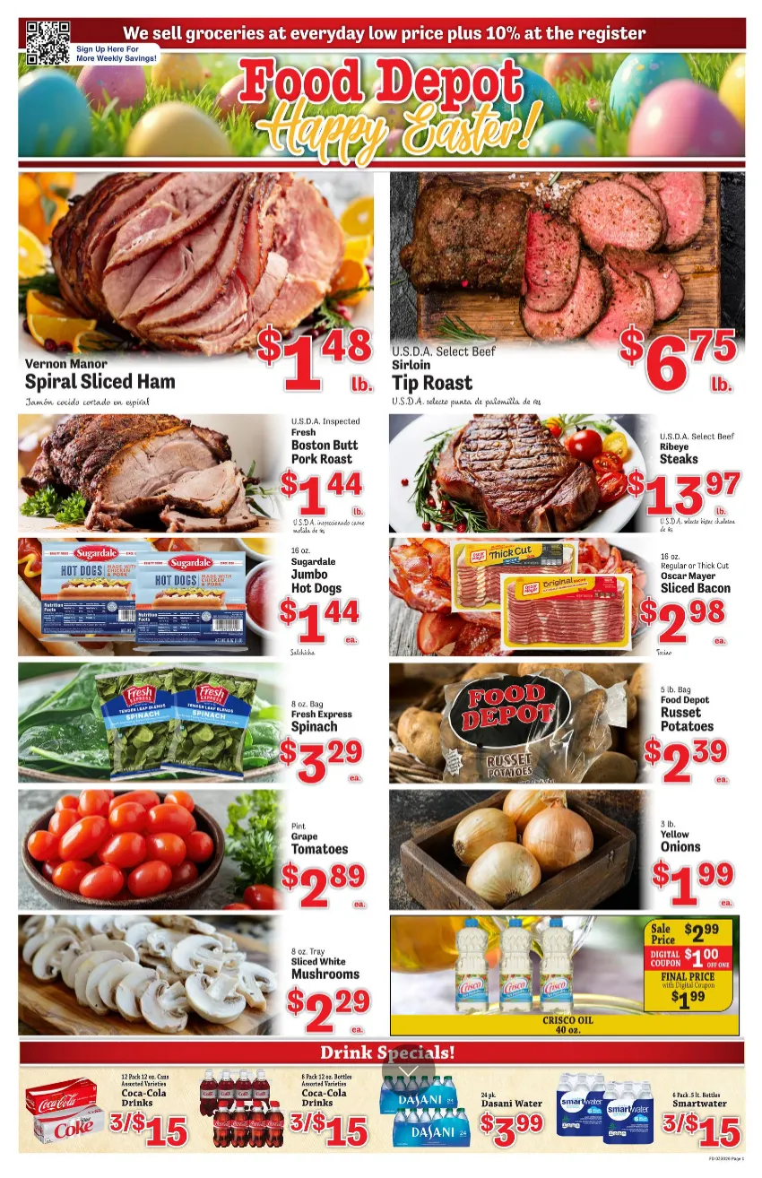 Weekly ad Food Depot Sales from March 30 to April 5 2026 - Page 1