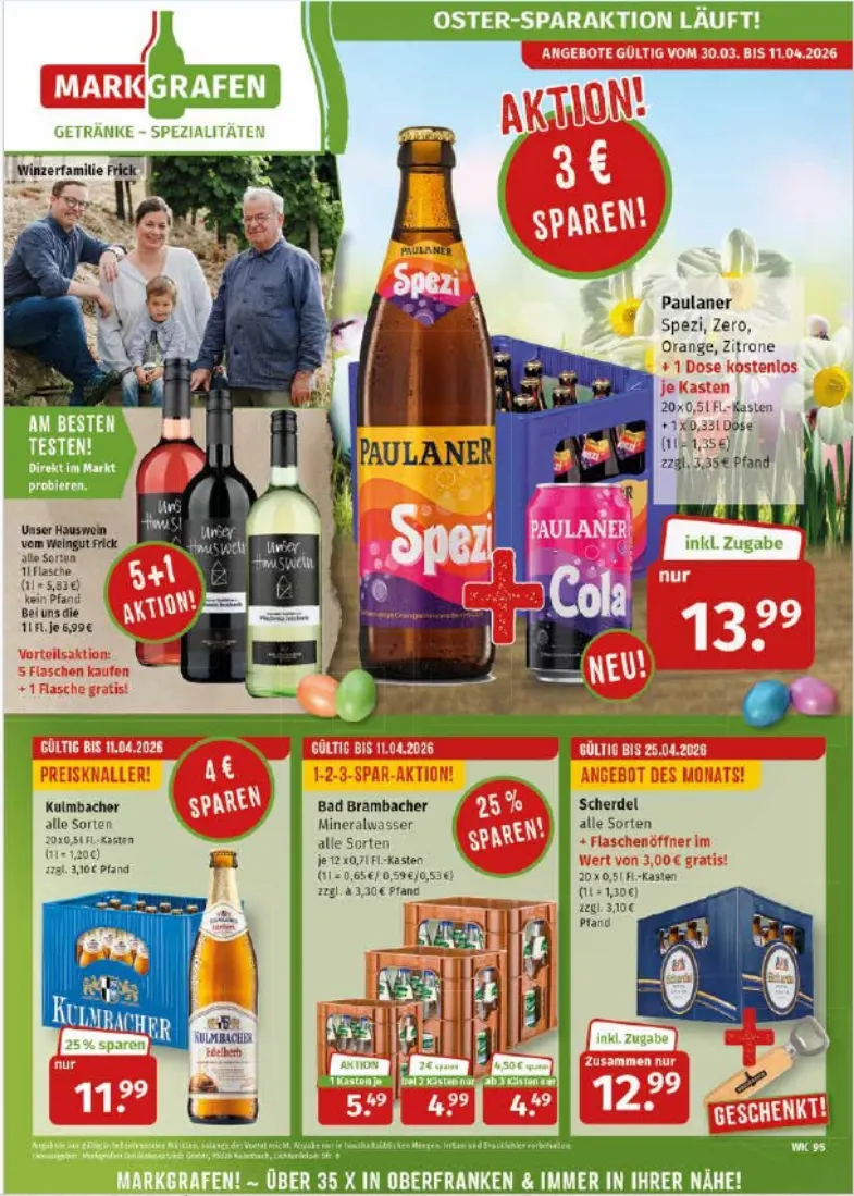  Markgrafen Angebote von 30. März bis 11. April 2026 - Prospekt seite 