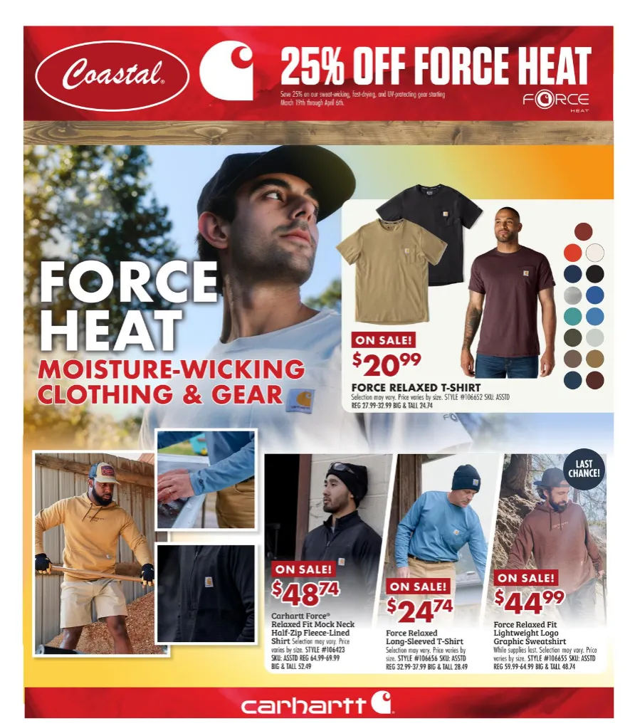 Weekly promotion Coastal Farm & Ranch Sales spanning from March 19 to April 6 2026 - Page 1 for Catalogue 365