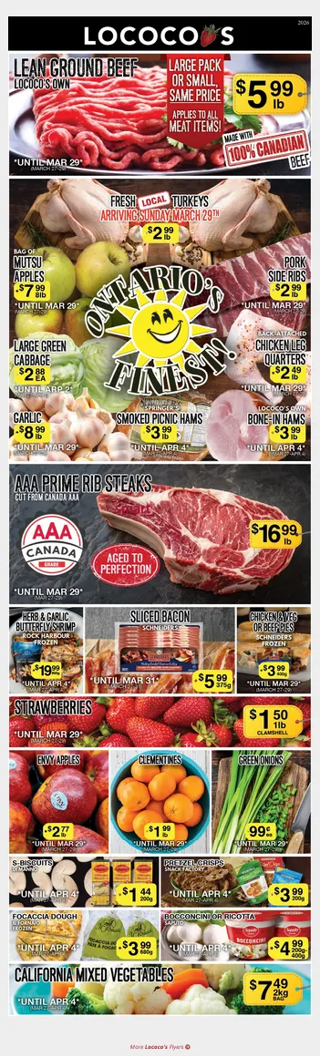 Lococo’s Sales from March 31 to April 4 2026 - flyer page 1