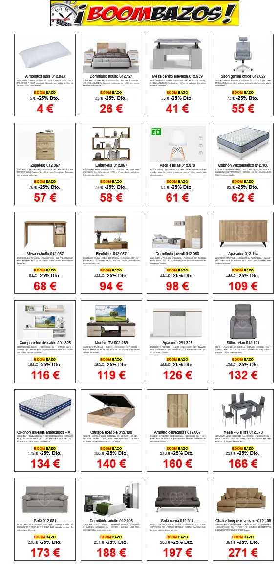 Catálogo de Muebles BOOM Ofertas 1 de abril al 7 de abril 2026 - Página 1