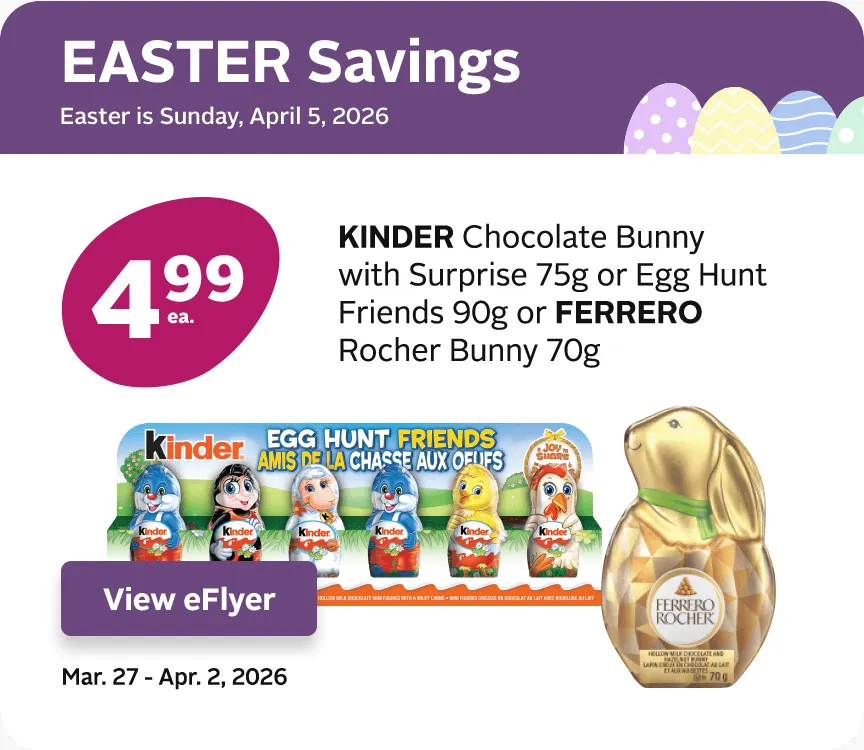 Rexall Sales from March 31 to April 2 2026 - flyer page 1