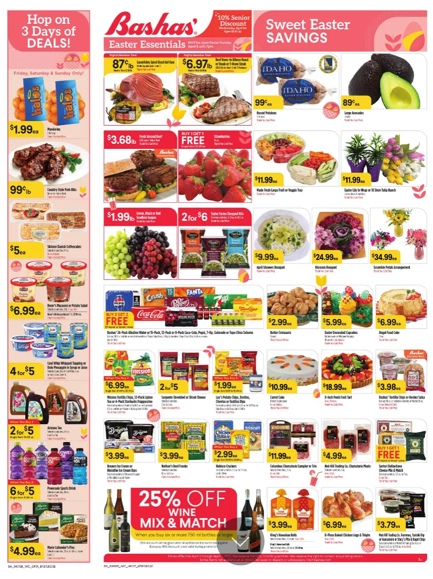 Weekly ad Bashas Sales from April 1 to April 7 2026 - Page 