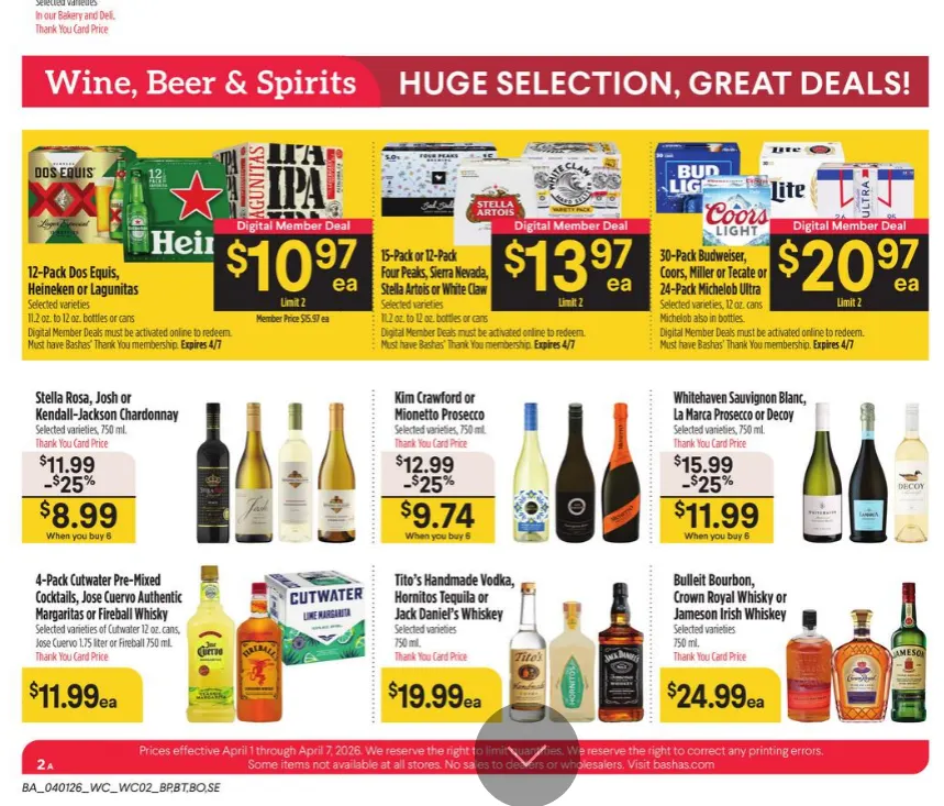 Weekly ad Bashas Sales from April 1 to April 7 2026 - Page 2