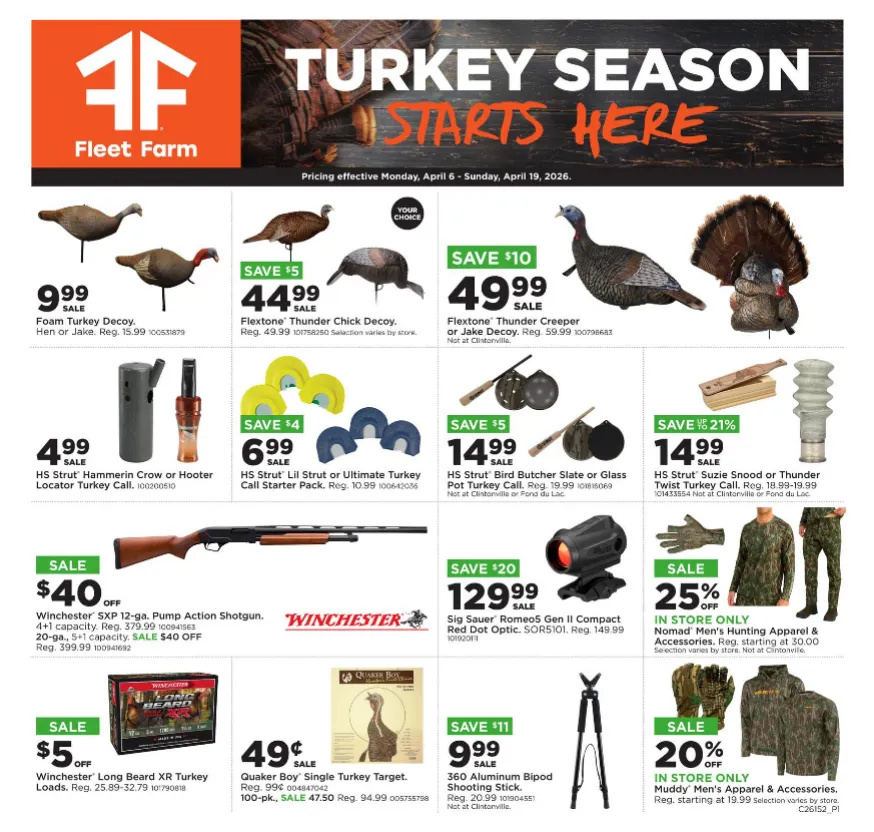 Weekly ad Fleet Farm Sales from April 6 to April 19 2026 - Page 