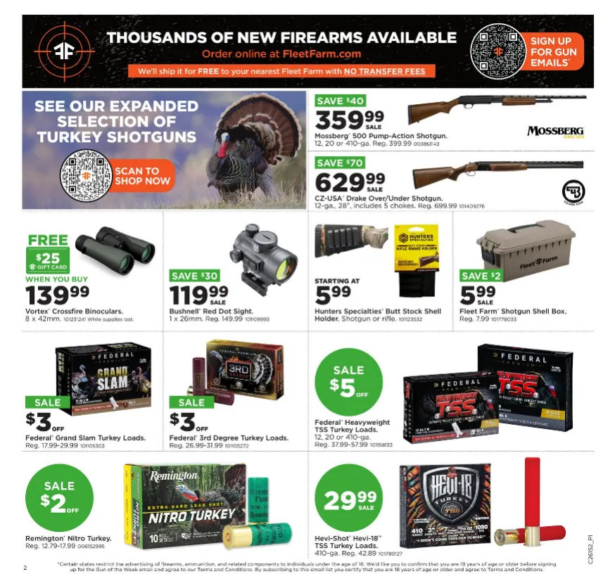 Weekly promotion Fleet Farm Sales spanning from April 6 to April 19 2026 - Page 3 for Catalogue 365