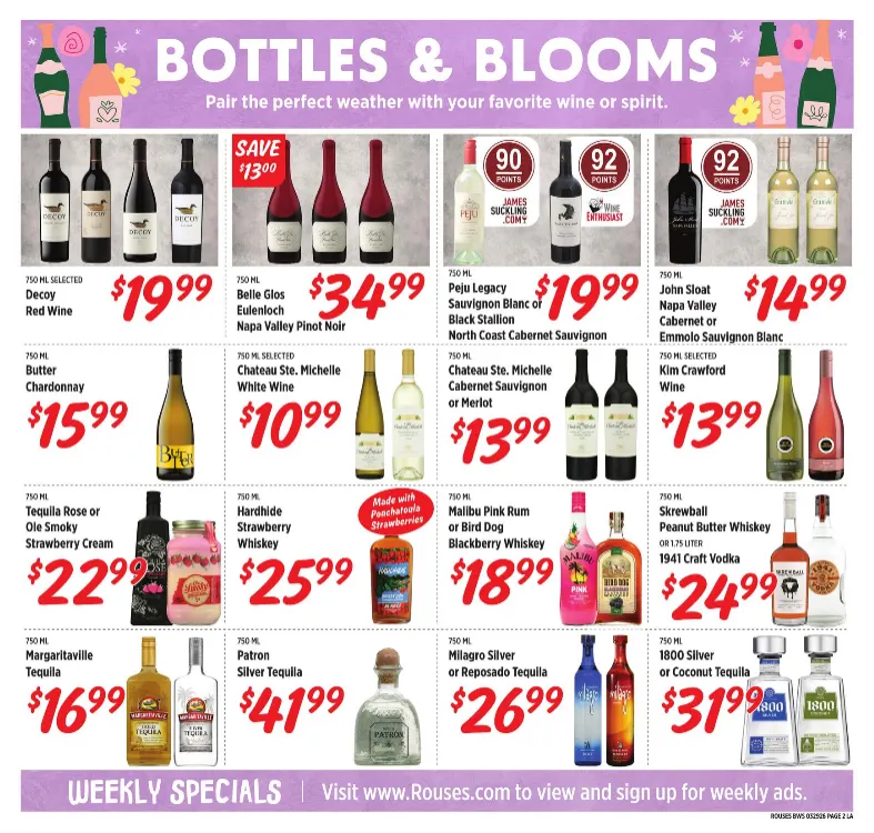 Weekly promotion Rouses Markets Sales spanning from March 29 to April 29 2026 - Page 3 for Catalogue 365