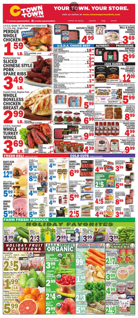 Weekly promotion C-Town Sales spanning from April 3 to April 9 2026 - Page 3 for Catalogue 365