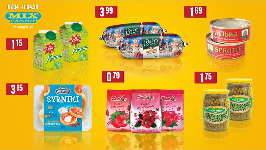Mix Markt Angebote von 2. April bis 8. April 2026 - Prospekt seite 1