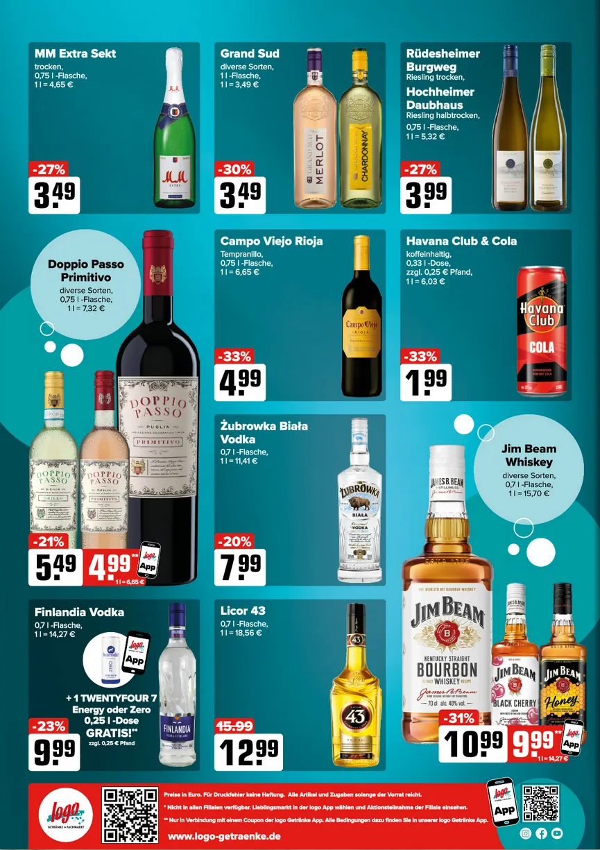  Logo Getränkemarkt Angebote von 7. April bis 11. April 2026 - Prospekt seite 3