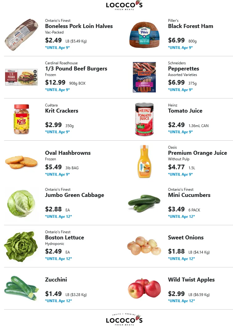  Lococo’s Sales from April 2 to April 8 2026 - flyer page 1