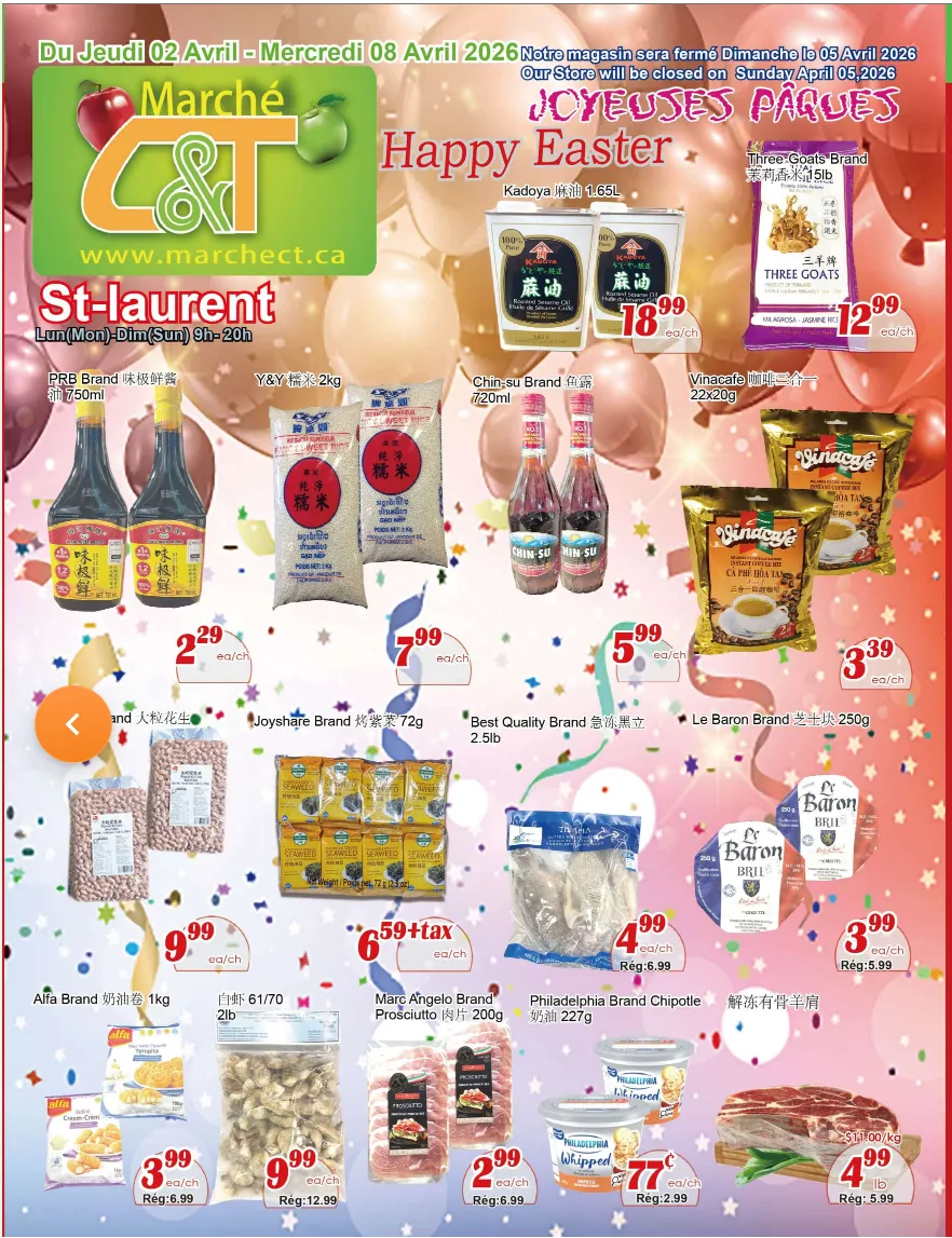 Marche C&T Sales from April 2 to April 8 2026 - flyer page