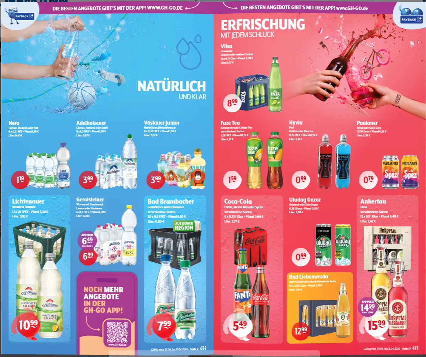Getränke Huster Prospekte von 7. April bis 11. April 2026 - Prospekt seite 3