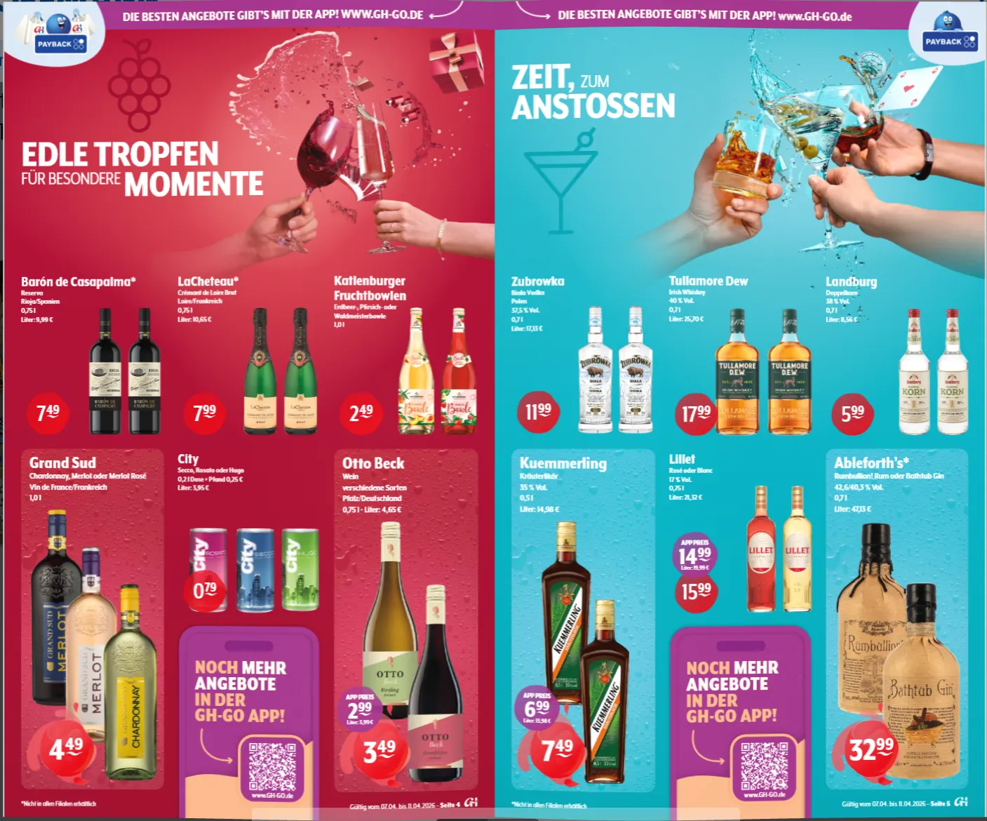 Getränke Huster Prospekte von 7. April bis 11. April 2026 - Prospekt seite 5