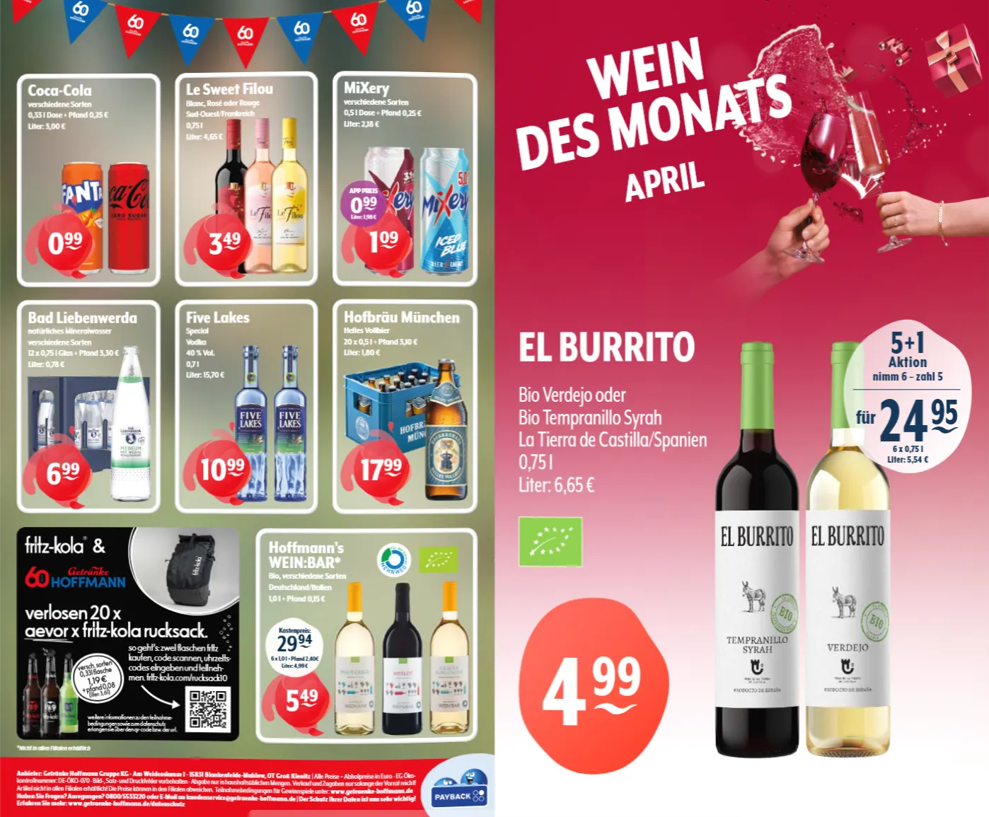 Getränke Huster Prospekte von 7. April bis 11. April 2026 - Prospekt seite 2