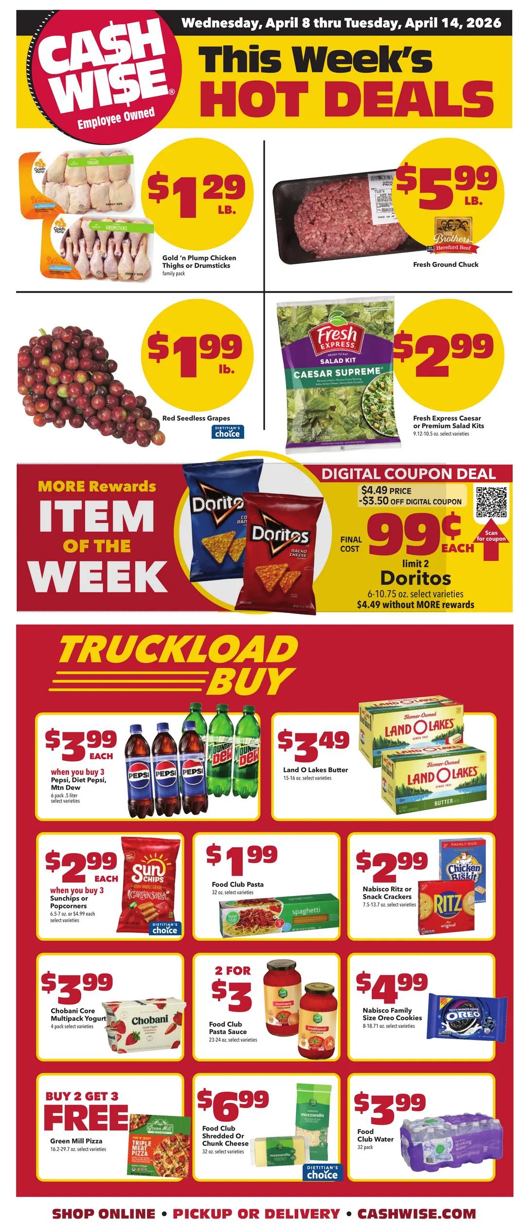 Weekly ad Cash Wise Sales from April 8 to April 14 2026 - Page 