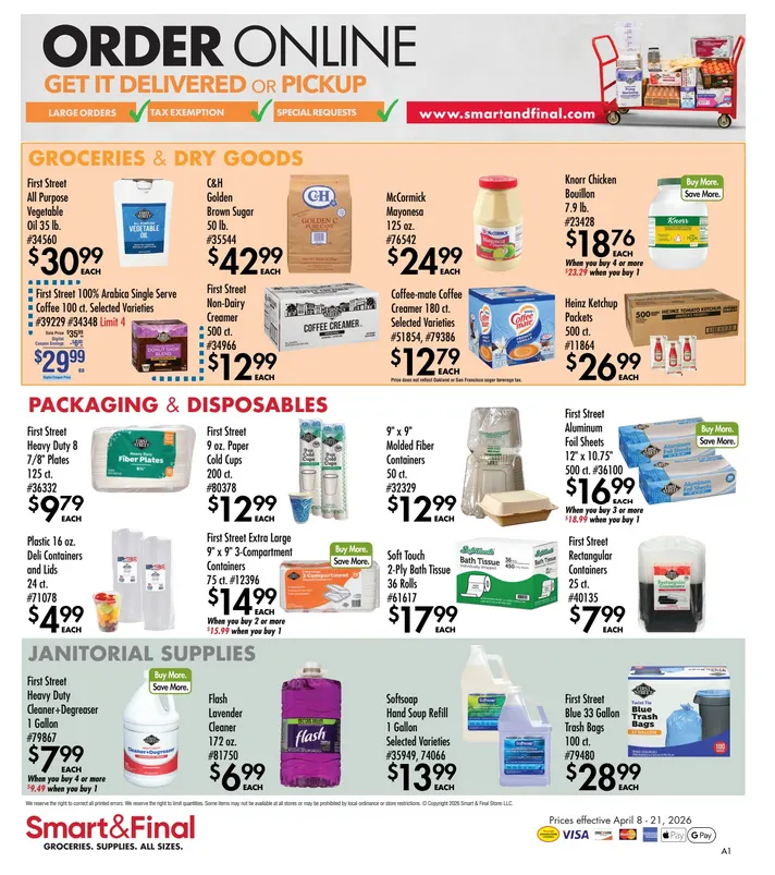 Weekly promotion Smart and Final Sales spanning from April 8 to April 21 2026 - Page 2 for Catalogue 365