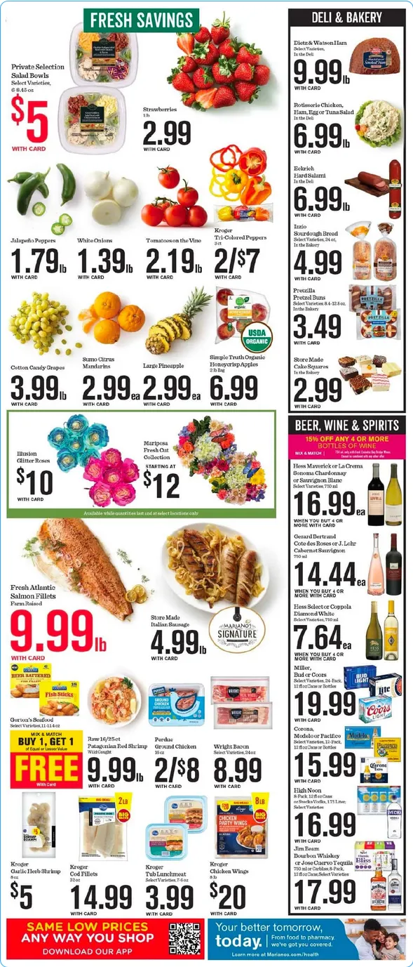 Weekly promotion Mariano's Sales spanning from April 8 to April 14 2026 - Page 4 for Catalogue 365