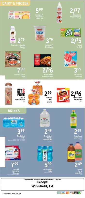 Weekly ad Brookshires Sales from April 8 to April 14 2026 - Page 6