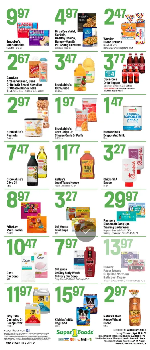 Weekly ad Super 1 Foods Sales from April 8 to April 14 2026 - Page 2
