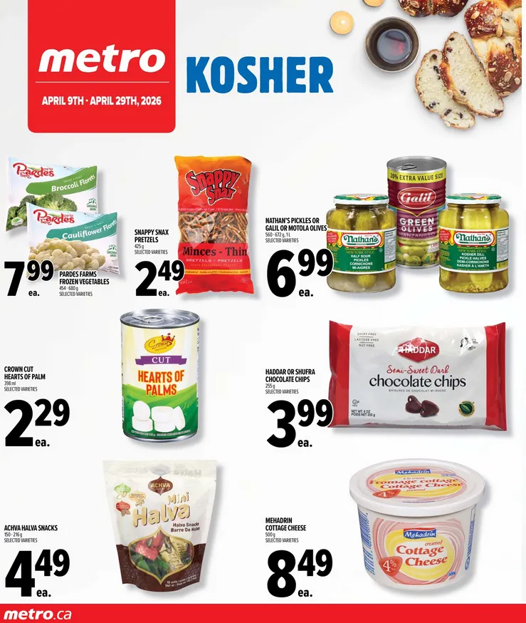 Metro  Sales from April 9 to April 29 2026 - flyer page 1