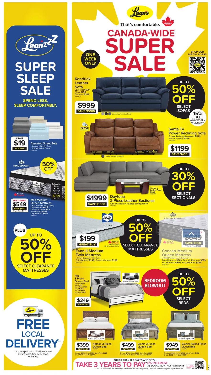 Leon's Sales from April 10 to April 15 2026 - flyer page 1